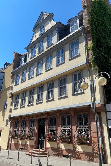 Casa donde nació Johann Wolfgang von Goethe